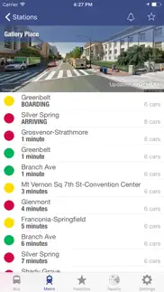 dc metro and bus iphone screenshot 1