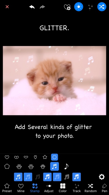 Glitter Photo Editor Lite screenshot-3