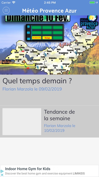 Météo Provence Azur