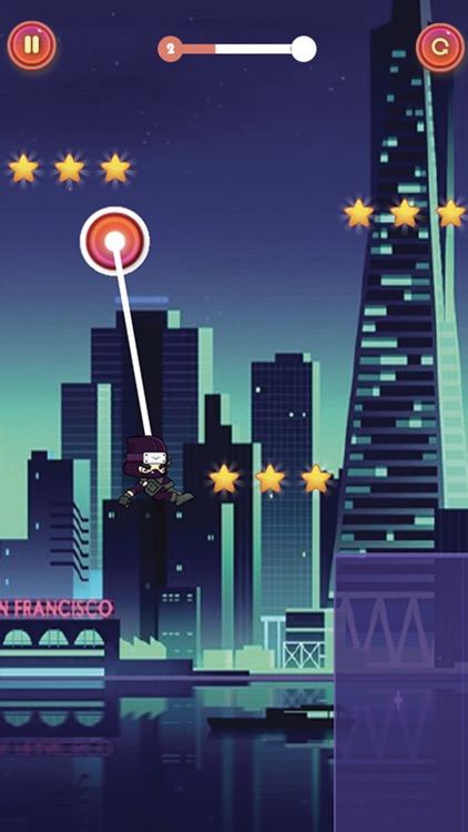 Swing Rope Hero Ninja Jump