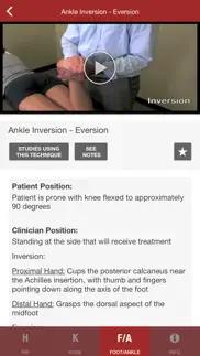 mobile omt lower extremity iphone screenshot 1