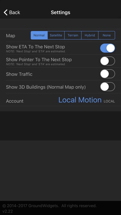 Local Motion Vehicle Tracker