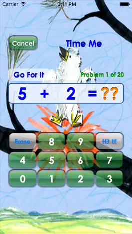 Game screenshot Math In A Flash (lite) apk