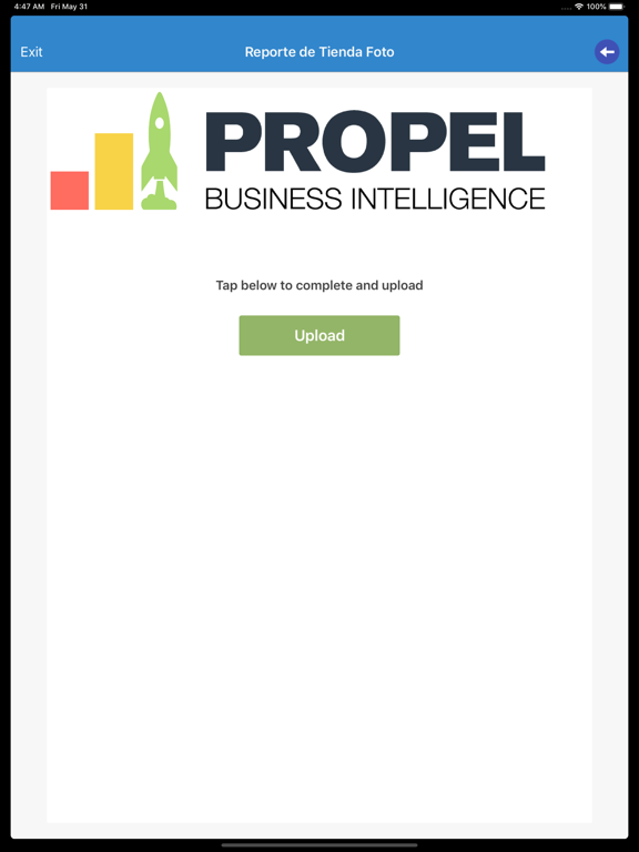 Propel BI APP iPad screenshot 5 - Business app