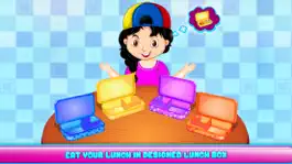 Game screenshot HighSchool LunchBox Maker apk