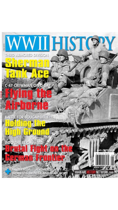 How to cancel & delete WWII History Magazine from iphone & ipad 1