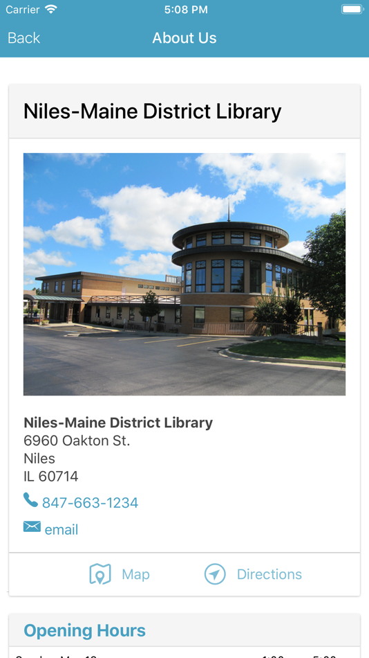 #4. NMDLibrary (iOS) 由: Niles Maine District Library