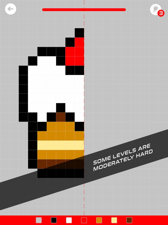 Pixel Art Symmetry Drawing iPad screenshot 3 - Entertainment app