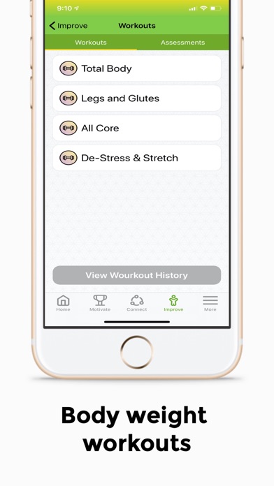 OptimumU: Health & Fitness Screenshot