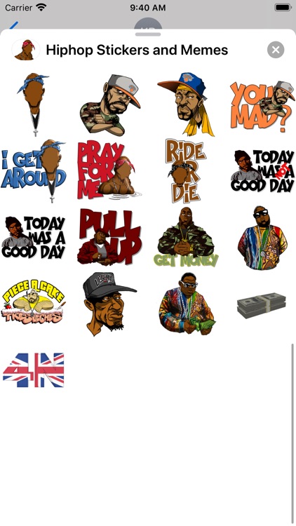 Hiphop Stickers and Memes