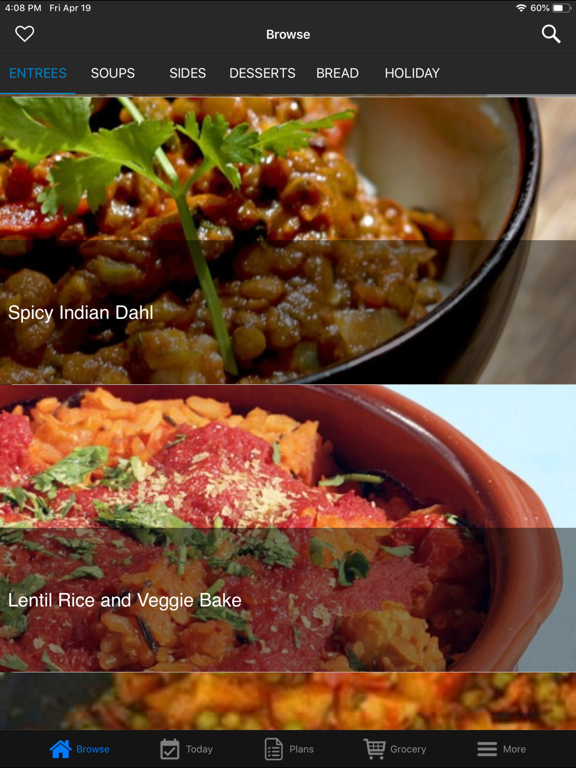 Vegan Recipes: Meals & More iPad screenshot 8 - Food & Drink app
