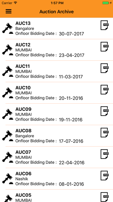 Bombay Auctions Screenshot