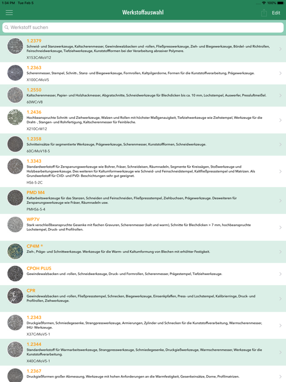 Screenshot #5 pour Doerrenberg-Werkstoffberatung