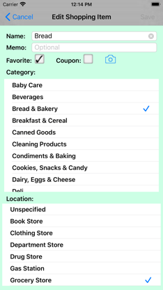 Shopping.List screenshot 3