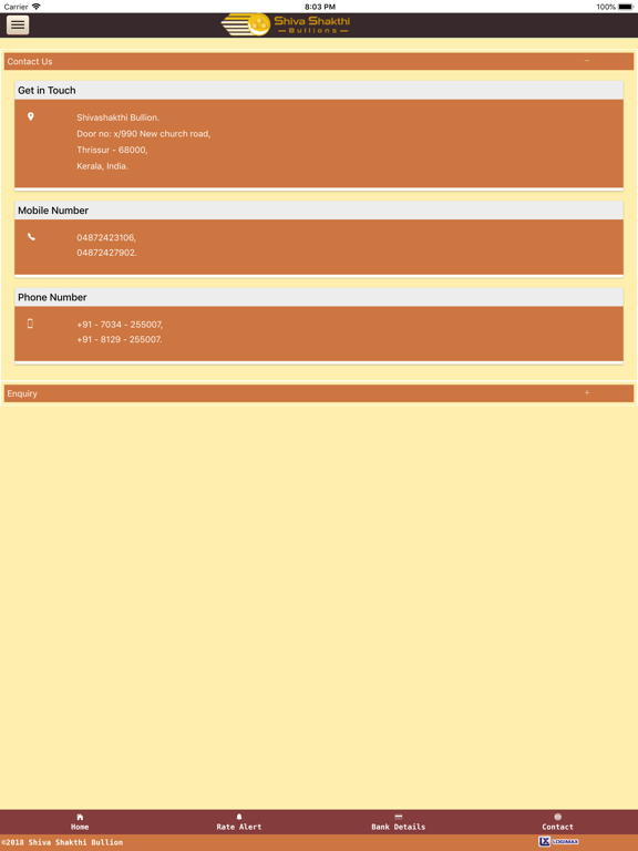 Screenshot #6 pour Shiva Shakthi Bullions