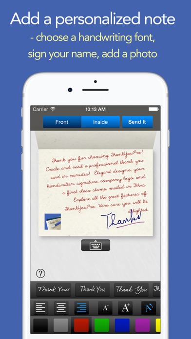How to cancel & delete ThankYouPro - Thank You Cards from iphone & ipad 2