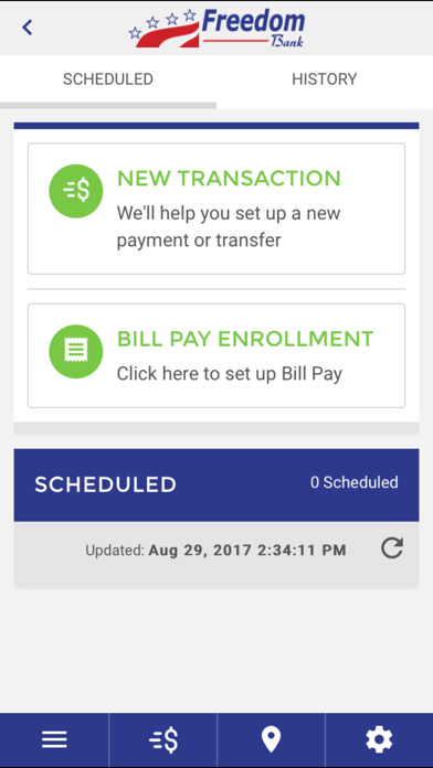 Freedom Bank WV Screenshot