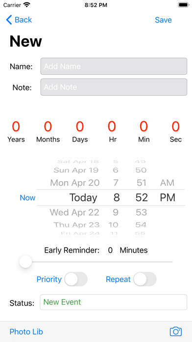 Mivents Screenshot