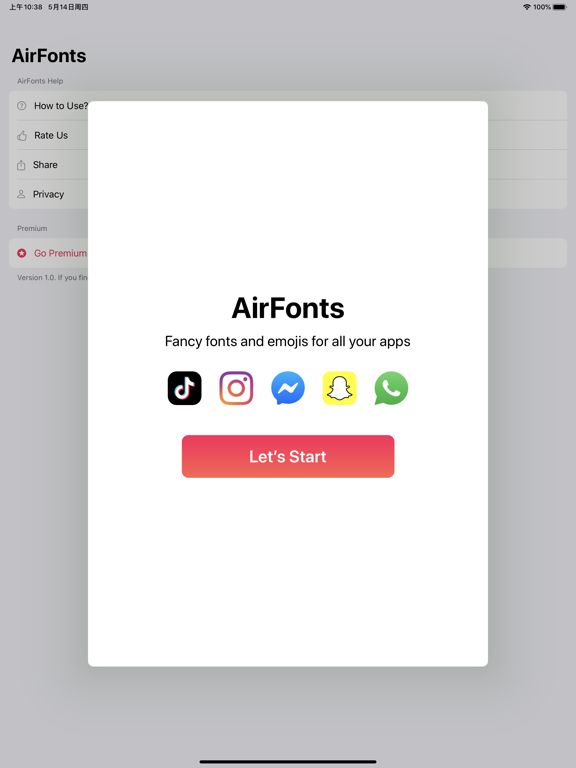 Screenshot #4 pour AirFonts: Clavier de polices