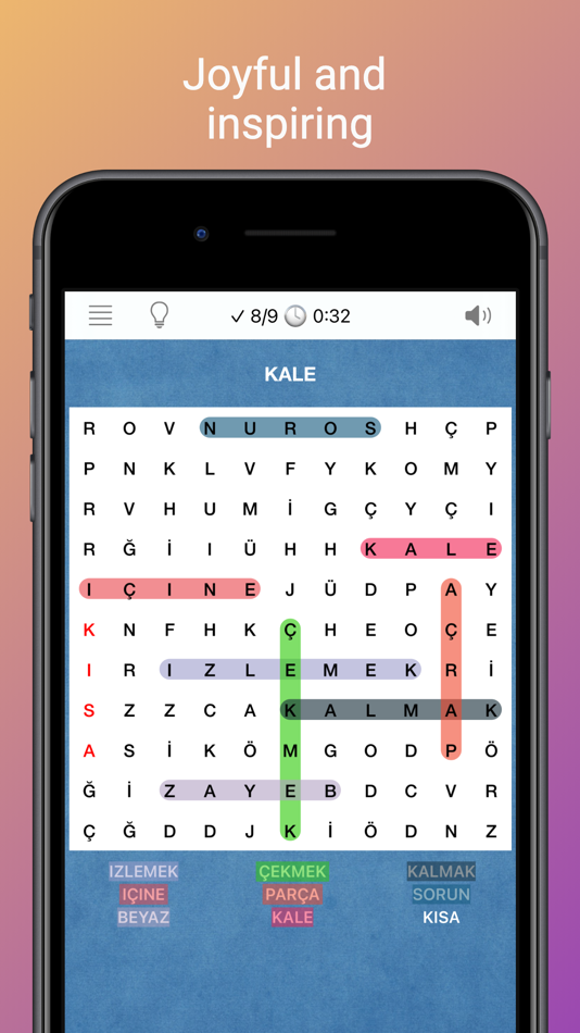 #5. Word Search Brain Puzzle Game (iOS) 由: iThinkdiff