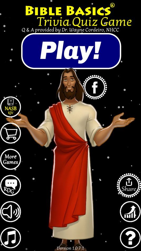 #1. Bible Basics Trivia Quiz Game (iOS) Podle: RD Games