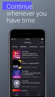 earliaudio - la app de podcast iphone capturas de pantalla 3