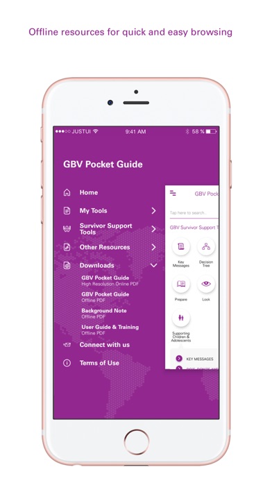 GBV Pocket Guide Screenshot