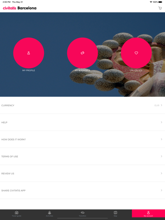 Barcelona Guide Civitatis.com iPad screenshot 5 - Travel app