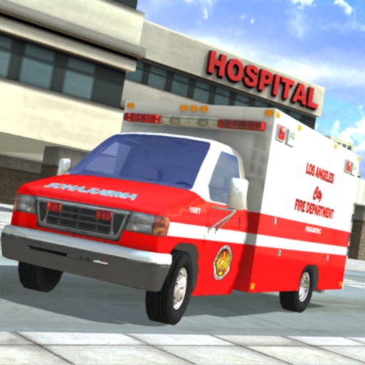 Ambulance Driving - Car Doctor Icon