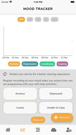 Game screenshot SAM Self-help App for the Mind hack