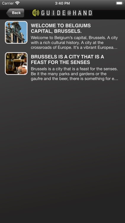 Brussels GUIDE@HAND screenshot-3