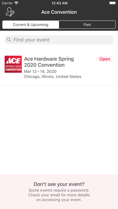 How to cancel & delete Ace Hardware Convention from iphone & ipad 1