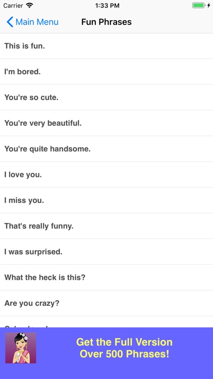 Speak Thai Phrasebook Lite screenshot-4