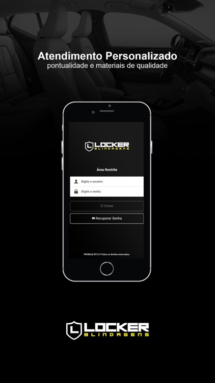 LOCKER BLINDAGENS ESPECIAIS