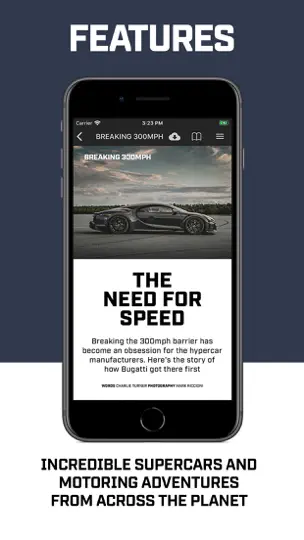 Screenshot von Top Gear Magazine auf dem iPhone 5