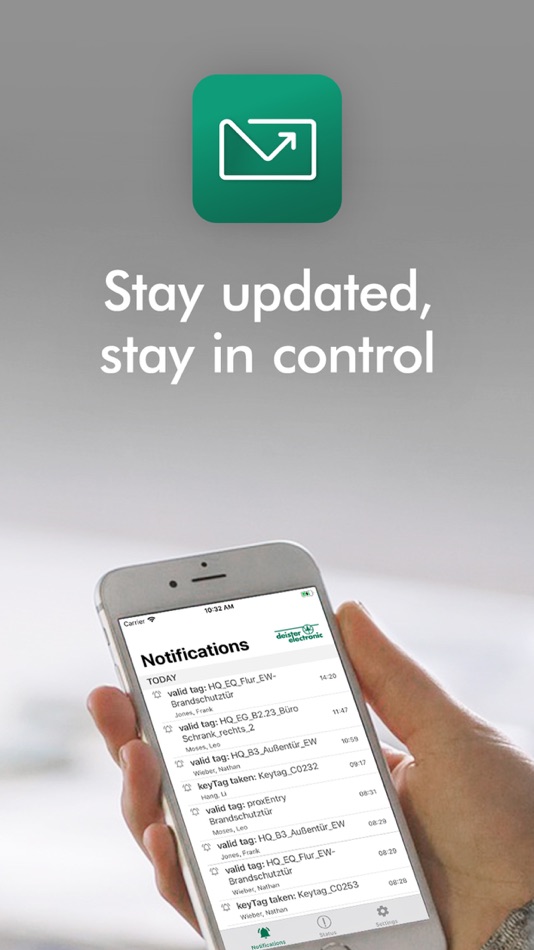 #1. deisterGo (iOS) 由: deister electronic GmbH