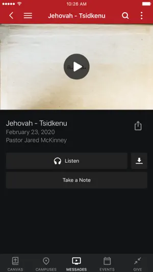 Canvas Church screenshot 3