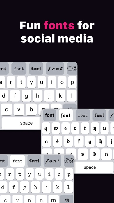Fontkey - Fonts for Social screenshot 3