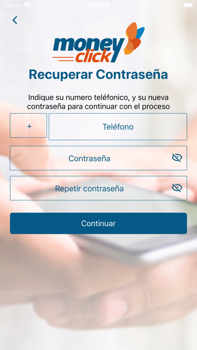 MoneyClick Screenshot