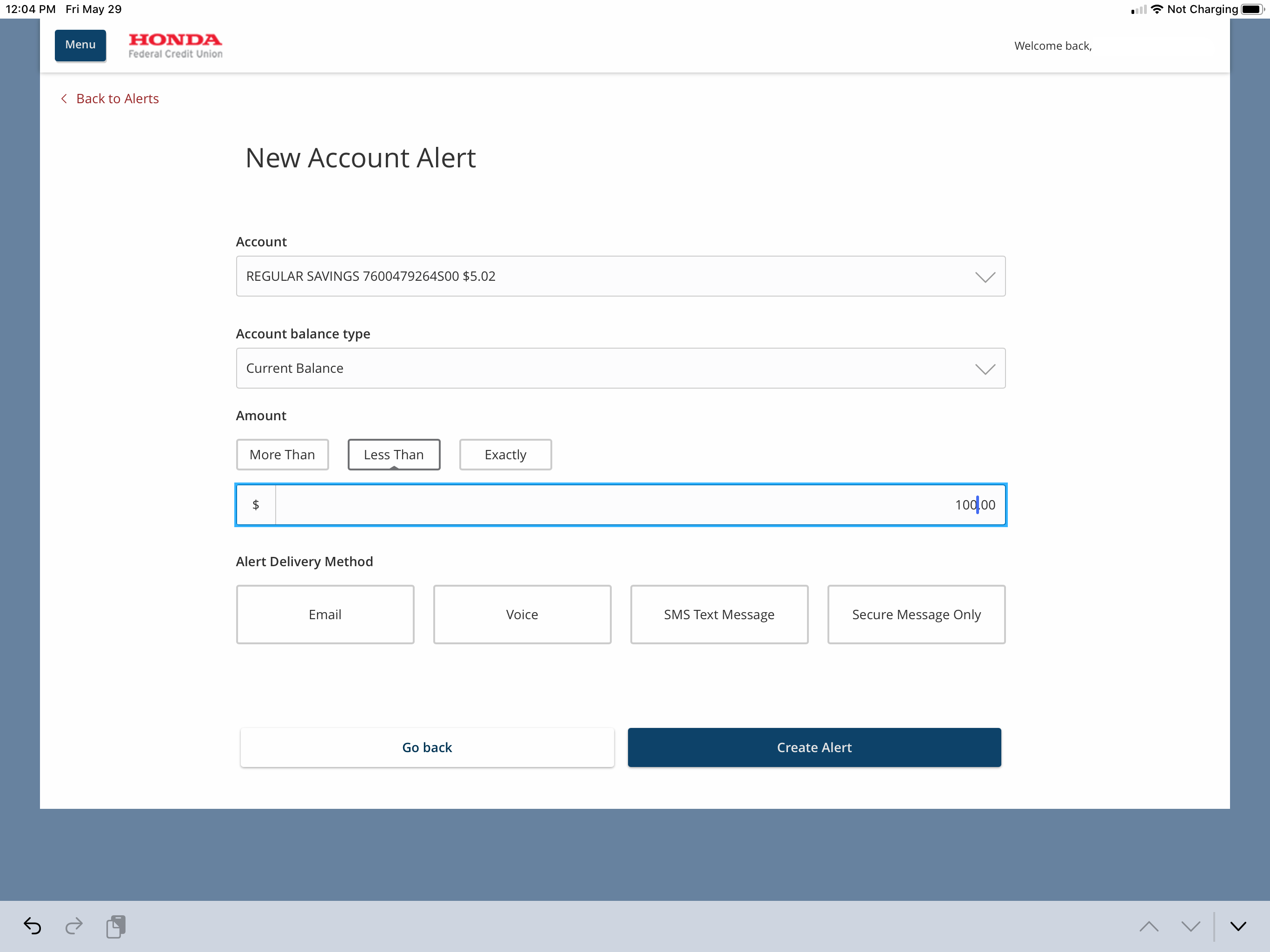 Honda FCU Mobile