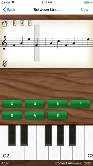 Note Trainer Lite screenshot 1