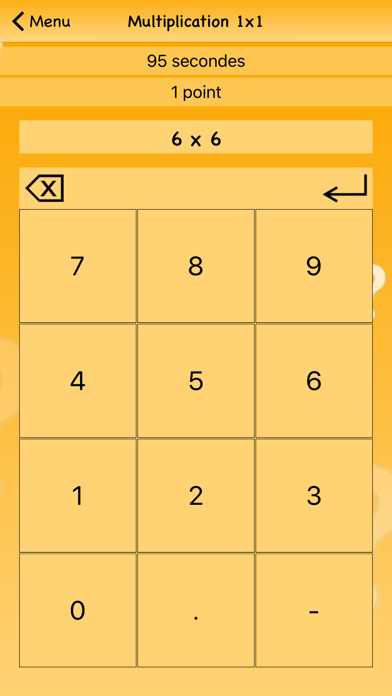 Screenshot #2 pour Multiplication 1x1