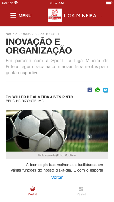Liga Mineira de Futebol screenshot 2