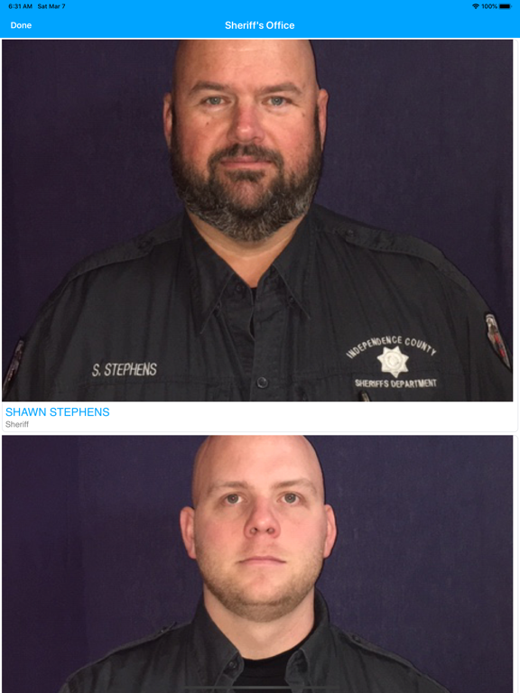 Independence County iPad screenshot 2 - News app