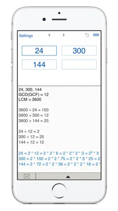 GCD and LCM iPhone image 1
