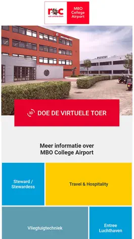 Game screenshot VR Tour MBO College Airport apk