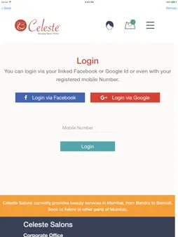 Celeste Salons screenshot 7