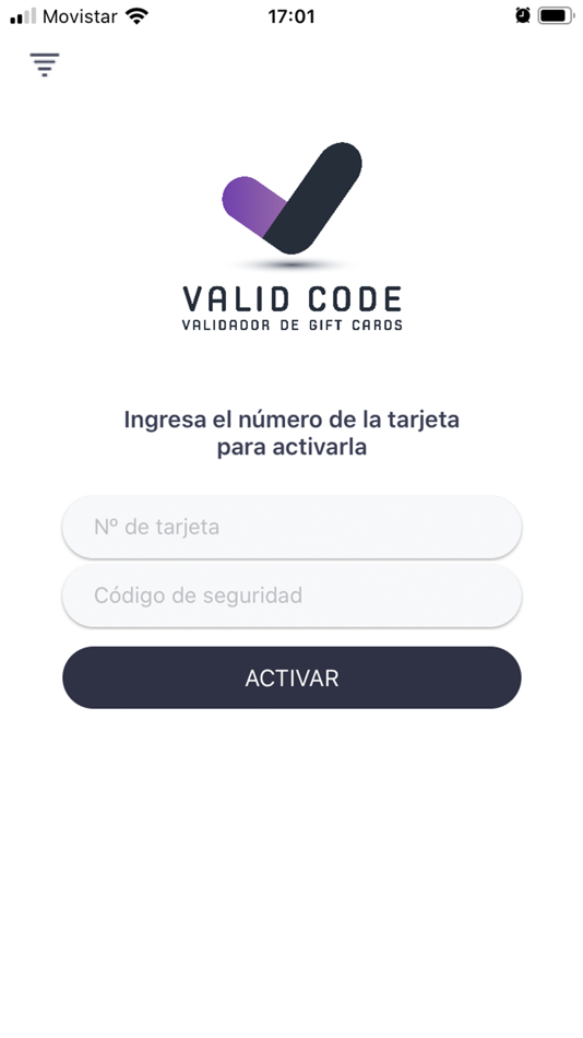 #3. ValidCode (iOS) By: Promotick