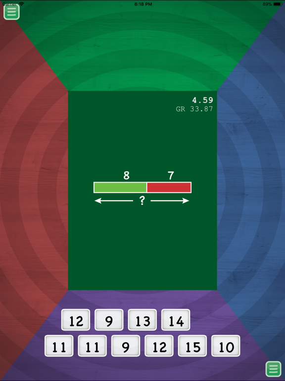 Screenshot #6 pour Math Slide: Basic Facts