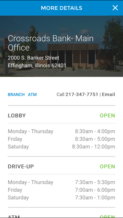 Crossroads Bank IL Screenshot